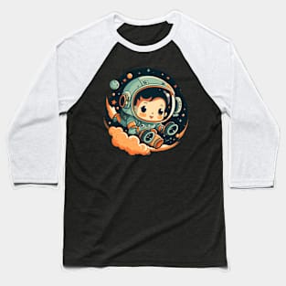 Cute Astronaut Baseball T-Shirt